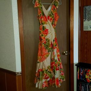 NWOT Gibson and Latimer long wrap dress.